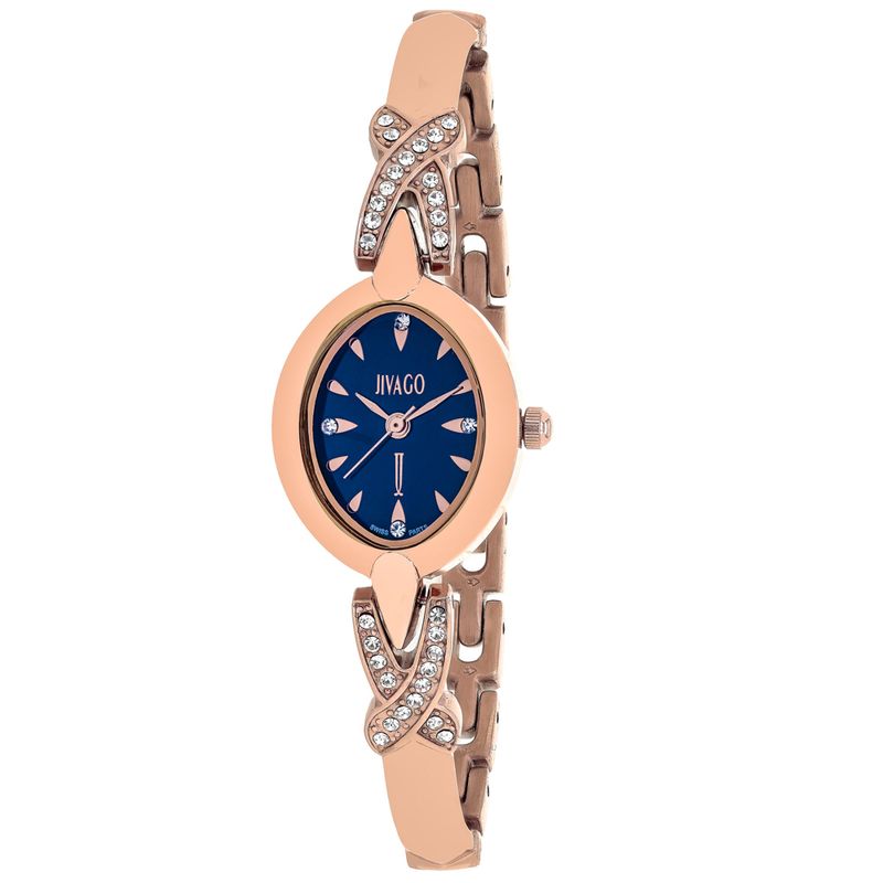 Jivago Womens Via Blue Dial Watch - Jv3614 60$